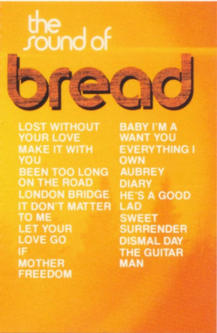 Bread – The Sound Of Bread - Used Cassette 1982 K-Tel Tape - Soft Rock / Pop Rock