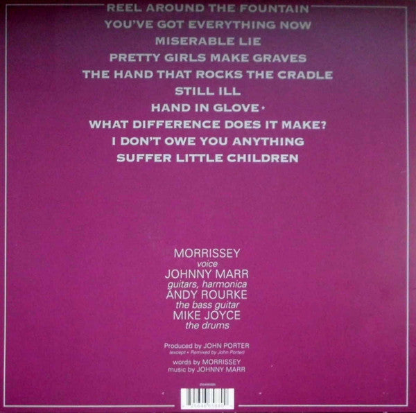 The Smiths - The Smiths (1983) - New LP Record 2012 Warner Europe Vinyl - Rock / Alternative Rock / Indie Rock - Shuga Records
