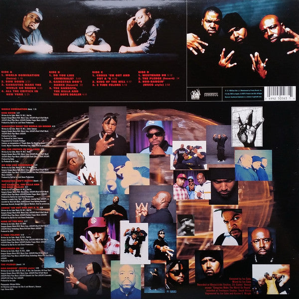 Westside Connection ‎– Bow Down - VG+ 2 LP Record 1996 Priority USA Vinyl Original - Hip Hop - Shuga Records