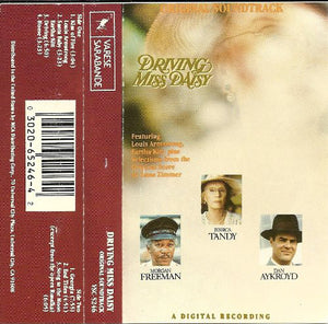 Hans Zimmer ‎– Driving Miss Daisy VG+ Cassette Tape 1989 USA - Soundtrack / Jazz