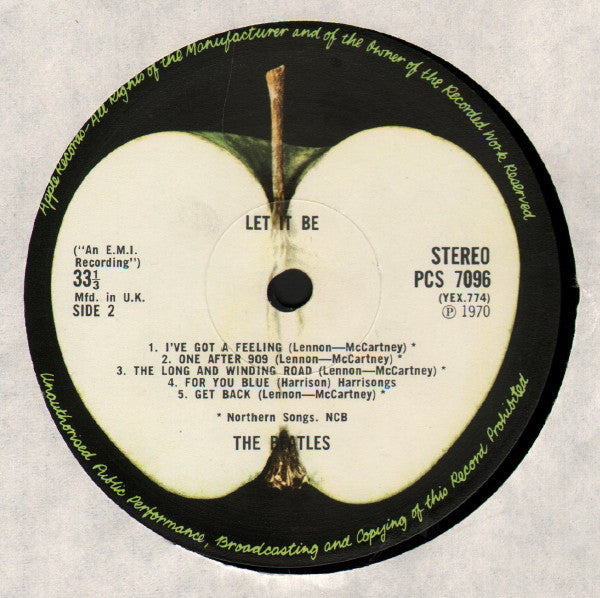 The Beatles – Let It Be - VG+ LP Record 1970 Apple UK Import Vinyl - Pop Rock - Shuga Records