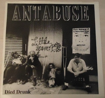 Antabuse / Noise Pollution – Died Drunk / Bullshit - Mint- LP Record 1997 Rejected UK Vinyl & Insert - Punk