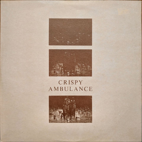 Crispy Ambulance – Unsightly & Serene - Mint- 10" EP Record 1981 Factory UK Vinyl - New Wave / Post-Punk