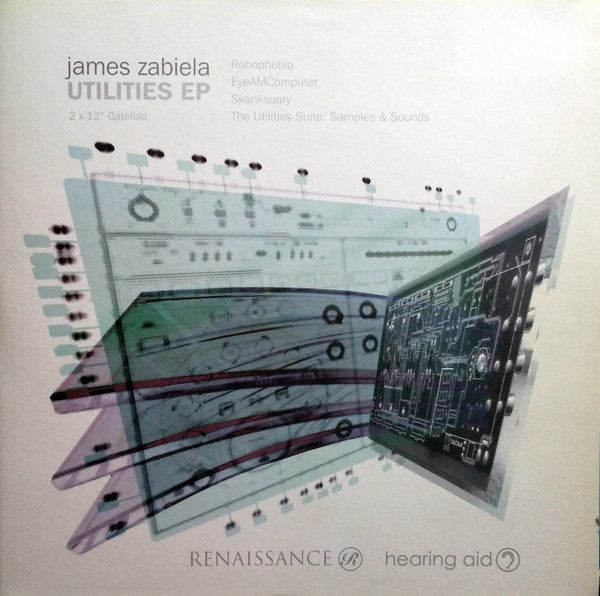 James Zabiela – Utilities EP - VG+ 2 LP Record 2005 Renaissance UK Import Vinyl - Electronic / Progressive House / Acid House / Tech House - Shuga Records