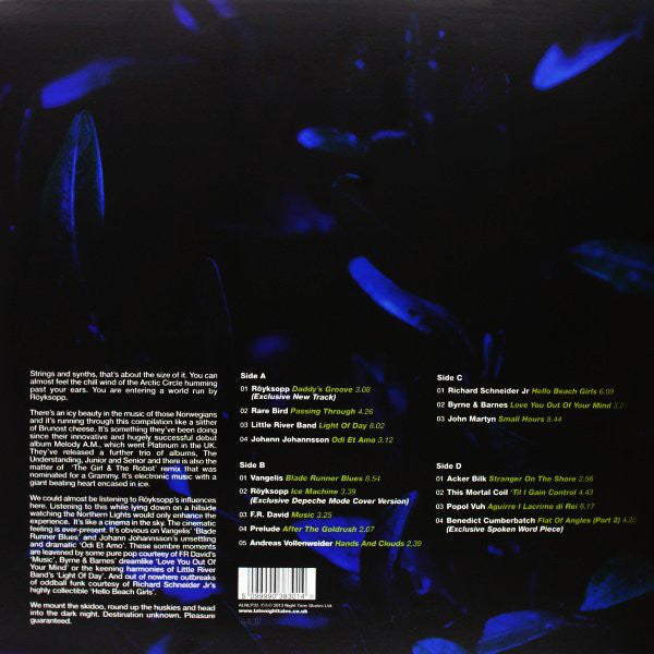 Röyksopp ‎– LateNightTales - New 2 LP Record LateNightTales UK Import 180 gram Vinyl & Download - Electronic / Jazz / Soul - Shuga Records