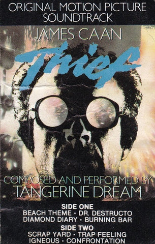 Tangerine Dream – Thief (Original Motion Picture Soundtrack) - Used Cassette 1981 Elektra Tape - Soundtrack / Ambient