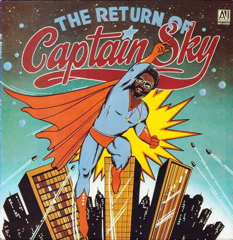 Captain Sky – The Return Of Captain Sky - VG+ LP Record 1982 AVI USA Vinyl - Funk / Soul