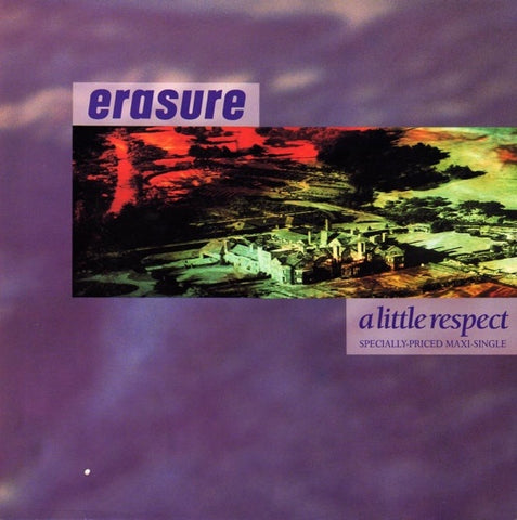 Erasure – A Little Respect - VG+ 12" Single Record 1988 Sire Vinyl - House / Synth-pop