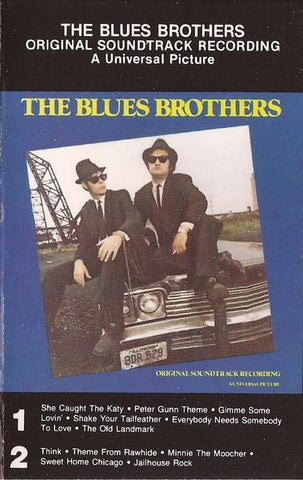 The Blues Brothers - Original Soundtrack Recording- Used Cassette 1980 Atlantic Tape- Soundtrack