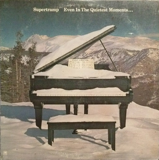 Supertramp ‎– Even In The Quietest Moments... - VG+ LP Record 1977 A&M USA Vinyl - Prog Rock / Pop Rock