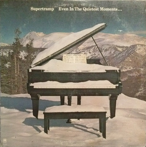 Supertramp - Even In The Quietest Moments... - VG+ LP Record 1977 A&M USA Vinyl - Prog Rock / Pop Rock - Shuga Records