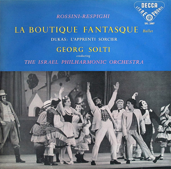 Georg Solti - Rossini-Respighi: La Boutique Fantasque - VG Stereo London UK Classical - B16-010