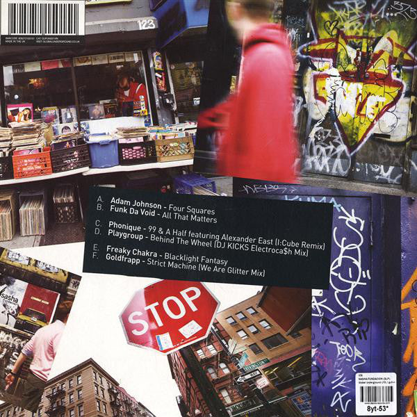 Sasha – Fundacion NYC - VG+ 3 LP Record 2005 Global Underground  UK Import Vinyl - Electronic / Progressive House / Progressive Trance - Shuga Records