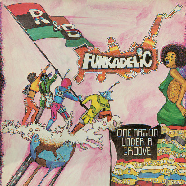 Funkadelic - One Nation Under A Groove - VG+ LP Record 1978 Warner USA Original Vinyl MISSING 7" - P.Funk / Funk - Shuga Records
