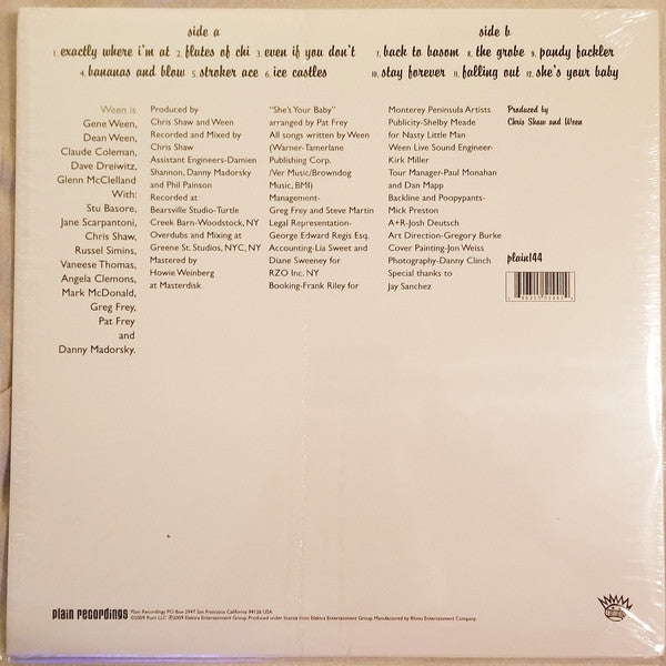 Ween ‎– White Pepper (2000) - New LP Record 2009 Plain Recordings USA 180 gram Vinyl - Alternative Rock
