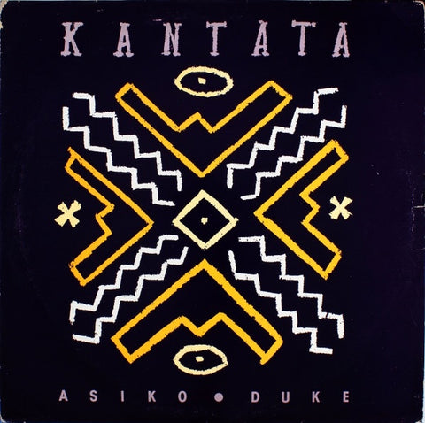 Kantata – Asiko / Duke - VG+ 12" Single Record 1984 Oval UK Vinyl - Highlife / Synth / Electronic