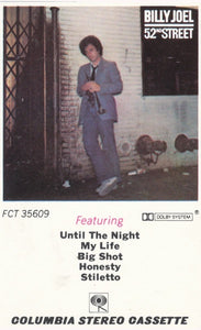Billy Joel – 52nd Street- Used Cassette 1978 Columbia Tape- Pop/Rock