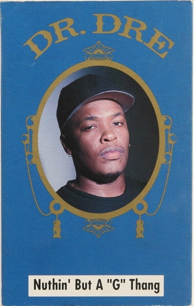 Dr. Dre – Nuthin' But A "G" Thang- Used Cassette Single 1993 Interscope Tape- Hip Hop - Shuga Records