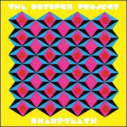The Octopus Project – Sharpteeth - New 7" Single Record 2013 Peek-A-Boo Fluorescent Pink Vinyl - Synth-pop