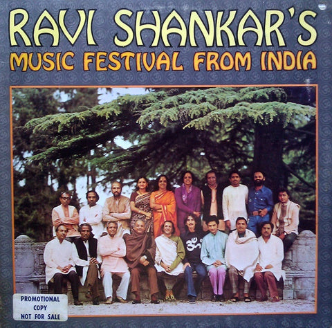 Ravi Shankar – Ravi Shankar's Music Festival From India - Mint- LP Record 1976 Dark Horse USA Promo Vinyl - World / Indian Classical / Jazz