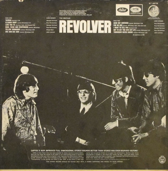 The Beatles - Revolver - VG+ LP Record 1966 Capitol USA Scranton Stereo Original Vinyl - Pop Rock / Psychedelic Rock