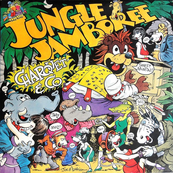 Charquet & Co. – Jungle Jamboree - VG+ LP Record 1984 Stomp Off USA Vinyl - Jazz / Ragtime / Dixieland / Swing - Shuga Records