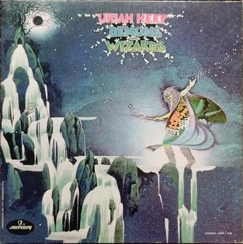 Uriah Heep ‎– Demons And Wizards (1972) - VG+ LP Record 1974 Mercury USA Vinyl - Hard Rock / Prog Rock