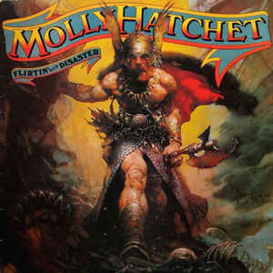 Molly Hatchet - Flirtin With Disaster - VG+ LP Record 1979 Epic USA Vinyl & Frazetta Cover - Rock / Southern Rock