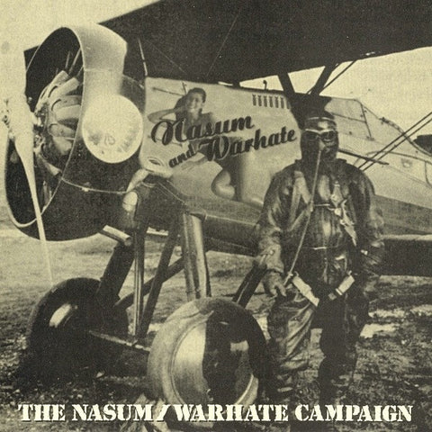 Nasum And Warhate – The Nasum / Warhate Campaign - Mint- 7" Record 1999 Relapse USA White Vinyl - Grindcore / Hardcore