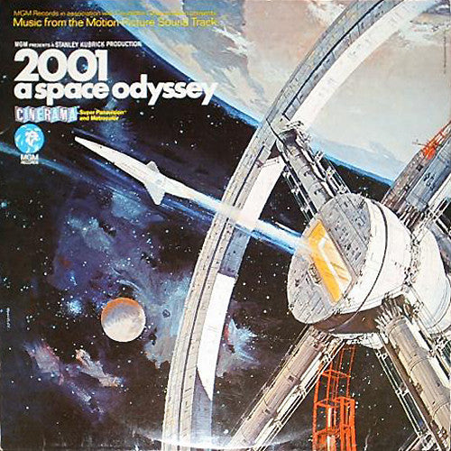 Various - 2001 - A Space Odyssey (Music From The Stanley Kubrick Motion Picture - VG+ LP Record 1968 MGM USA Vinyl - Soundtrack - Shuga Records