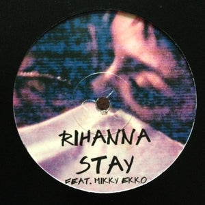 Rihanna Feat. Mikky Ekko – Stay - New 12" Single Record 2013 Europe Import Transparent Vinyl - Pop / House - Shuga Records