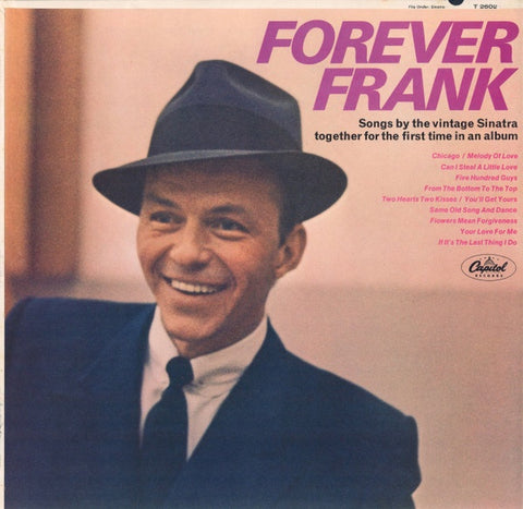 Frank Sinatra – Forever Frank - VG+ LP Record 1966 Capitol USA Mono Vinyl - Jazz / Big Band / Vocal / Swing
