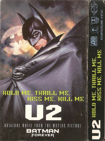 U2 – Hold Me, Thrill Me, Kiss Me, Kill Me - Used Cassette Single 1995 Island Tape - Rock/Pop