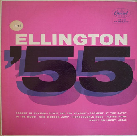 Duke Ellington And His Famous Orchestra – Ellington '55 - VG+ LP Record 1954 Capitol USA Mono Vinyl - Jazz /  Big Band / Swing