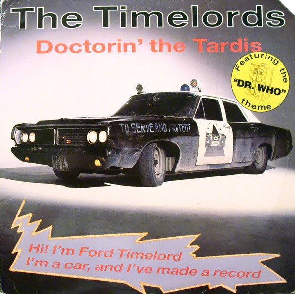 The Timelords (KLF) – Doctorin' The Tardis - VG+ 12" Single Record 1988 TVT USA Vinyl - House