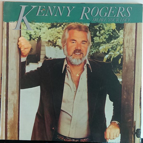 Kenny Rogers ‎– Share Your Love - New Vinyl Record (Vintage) 1981 USA