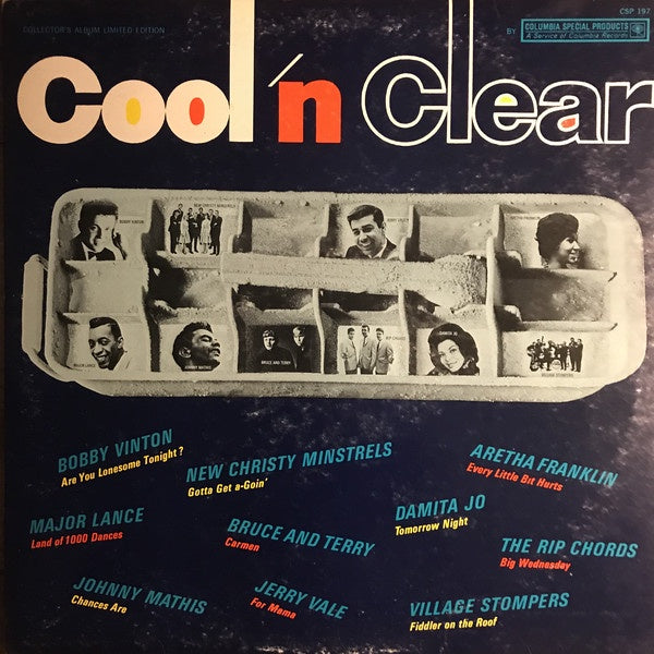 Various / Aretha Franklin / Major Lance / The Rip Chords – Cool 'N Clear - VG+ LP Record 1966 Columbia Special Products USA Vinyl - Pop - Shuga Records