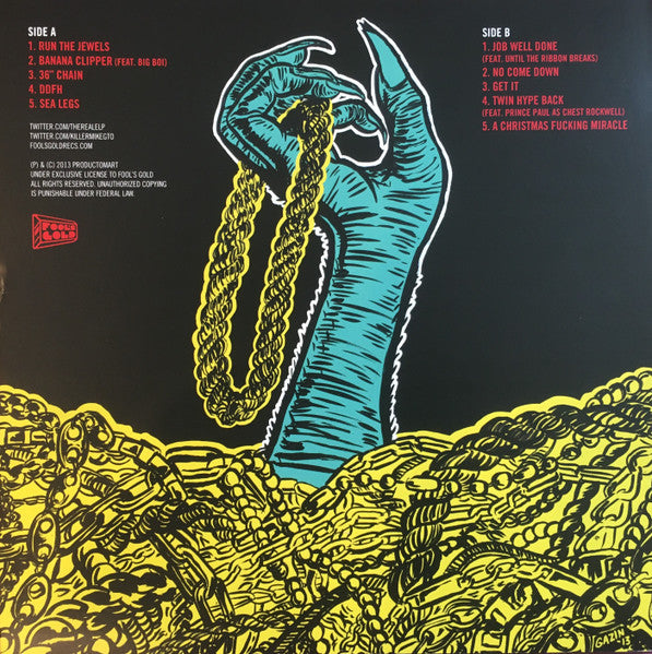 Run The Jewels – Run The Jewels - Mint- LP Record 2013 Fool's Gold USA Original Vinyl & Insert - Hip Hop - Shuga Records