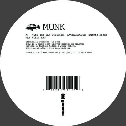 Ilk Steigner / Munk – Latinoboogie - Mint- 12" Single Record 2005 Gomma Germany Vinyl - House