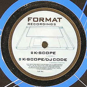 K-Scope / DJ Code ‎– Mania / Footsteppin' - New 10" Single 1998 UK Format Vinyl - Drum n Bass - Shuga Records