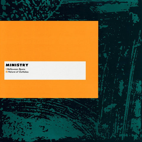 Ministry – Halloween Remix / Nature Of Outtakes - VG+ EP Record 1985 Wax Trax! USA Vinyl (Full cover) - Electronic / Industrial / Synth-pop