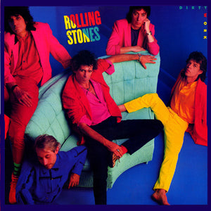 The Rolling Stones ‎– Dirty Work - Mint- Lp Record 1986 USA Original Vinyl - Rock & Roll