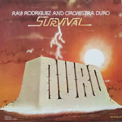 Ray Rodriguez And Orchestra Duro – Survival - VG+ LP Record 1979 Tico USA Vinyl - Latin / Salsa / Cha-Cha