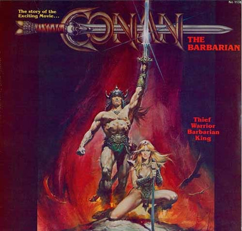 Conan The Barbarian – Conan The Barbarian - VG+ LP Record 1982 Peter Pan USA Vinyl - Children's / Story