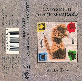 Ladysmith Black Mambazo – Shaka Zulu - Used Cassete 1987 Warmer Bros. Tape - Folk