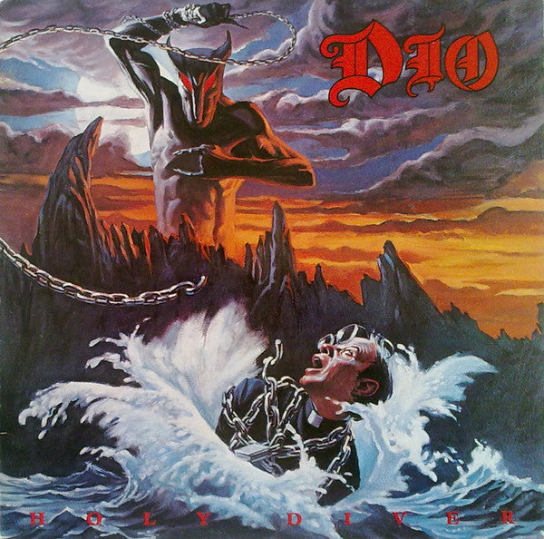 DIO ‎– Holy Diver - Mint- LP Record 1983 Warner USA Original Vinyl & Matching Inner Sleeve - Heavy Metal / Rock - Shuga Records