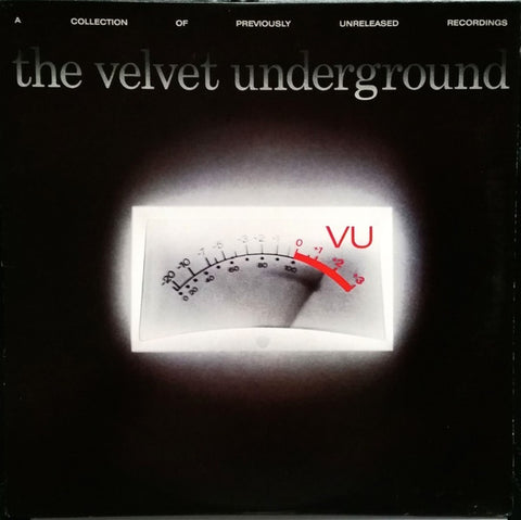 The Velvet Underground – VU - VG+ LP Record 1985 Verve USA Vinyl - Rock & Roll / Art Rock