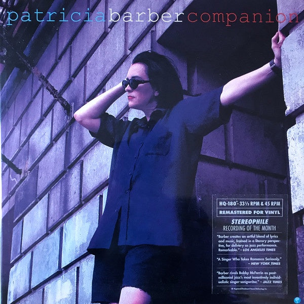 Patricia Barber – Companion (1999) - New 2 LP Record 2013 Premonition USA 180 gram Vinyl - Jazz - Shuga Records