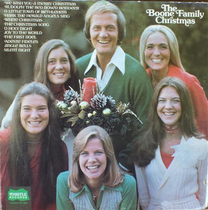 The Pat Boone Family – The Boone Family Christmas - New LP Record 1975 Thistle Vinyl - Holiday / Pop