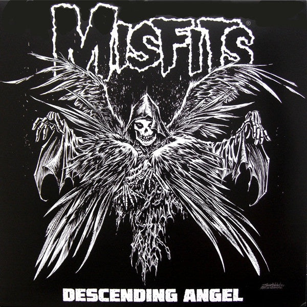 Misfits – Descending Angel - New LP Record (Opened to verify color) 2013 Clear W/ Black And White Splatter Vinyl - Punk / Rock - Shuga Records